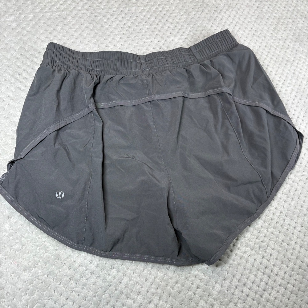 Lululemon gray athletic shorts size large 33 inch waist no size tag